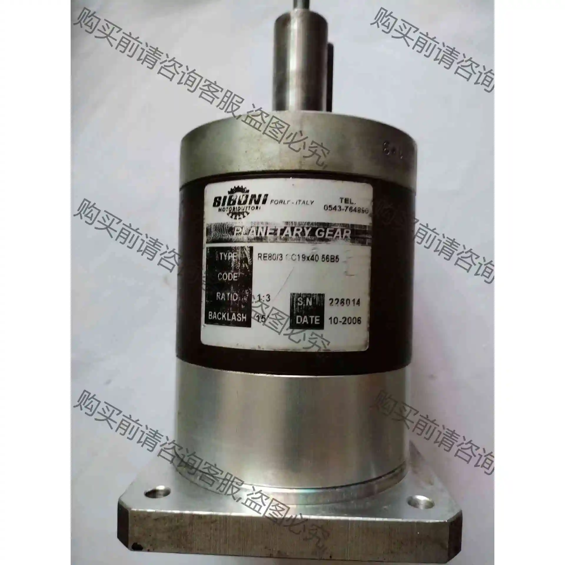 西博力SIBONI RE80/3 CC19*40 56B5 议价产品 原装拆机功能完好