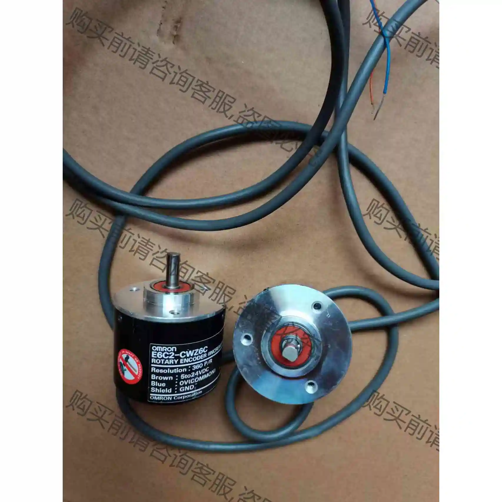 欧姆long编码器E6C2-CWZ6C 360P/R 议价产品 原装拆机功能完好
