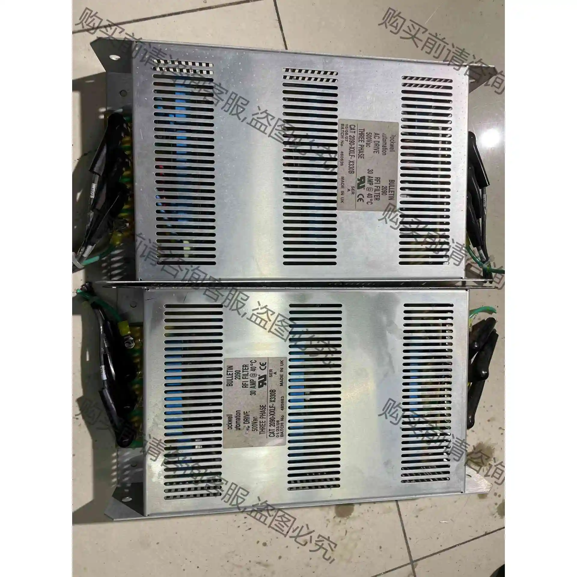 AB cat 2090-xxlf-x330b 2片 议价产品 原装拆机功能完好