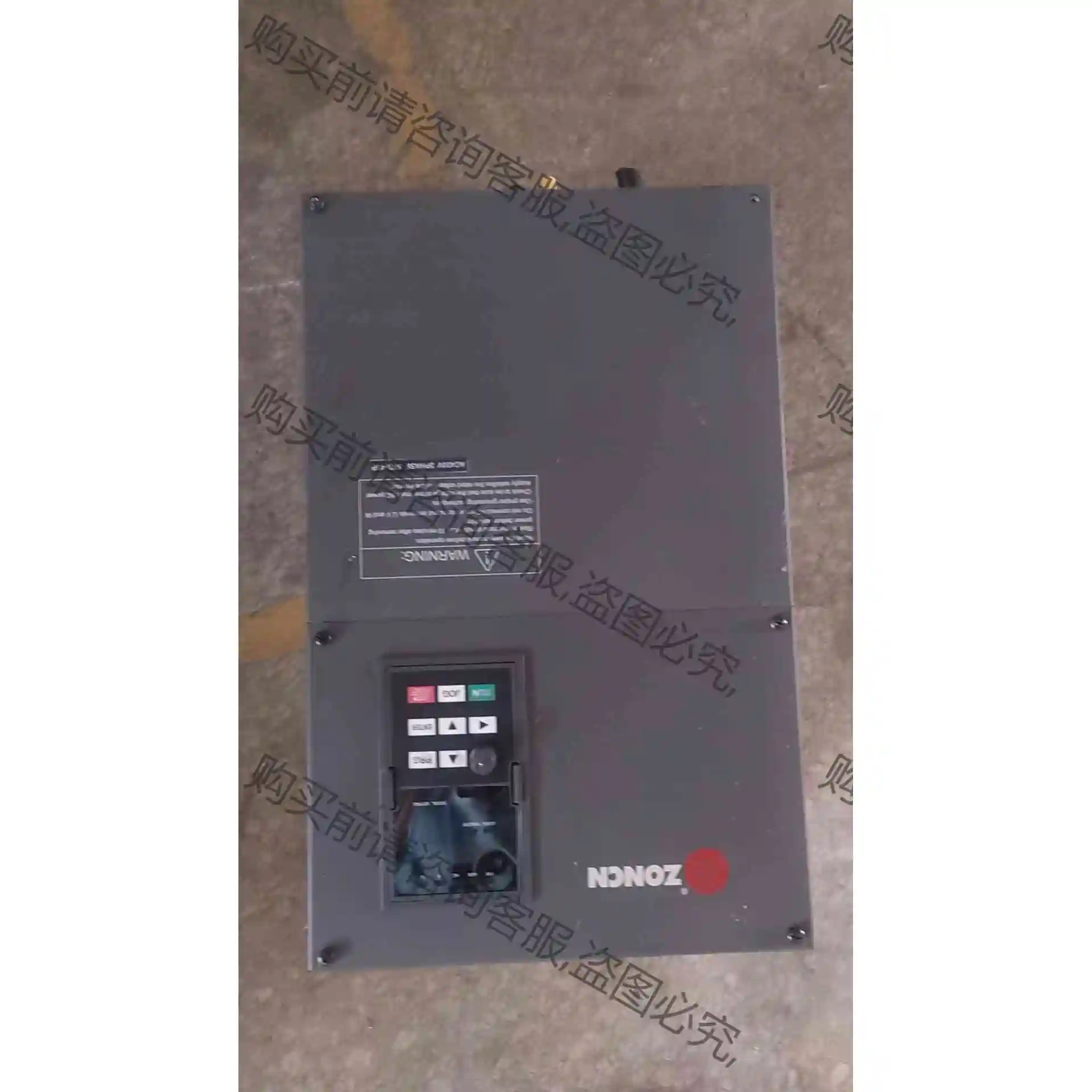 众辰变频器Z 2400-37G/45P 380V 数 议价产品 原装拆机功能完好