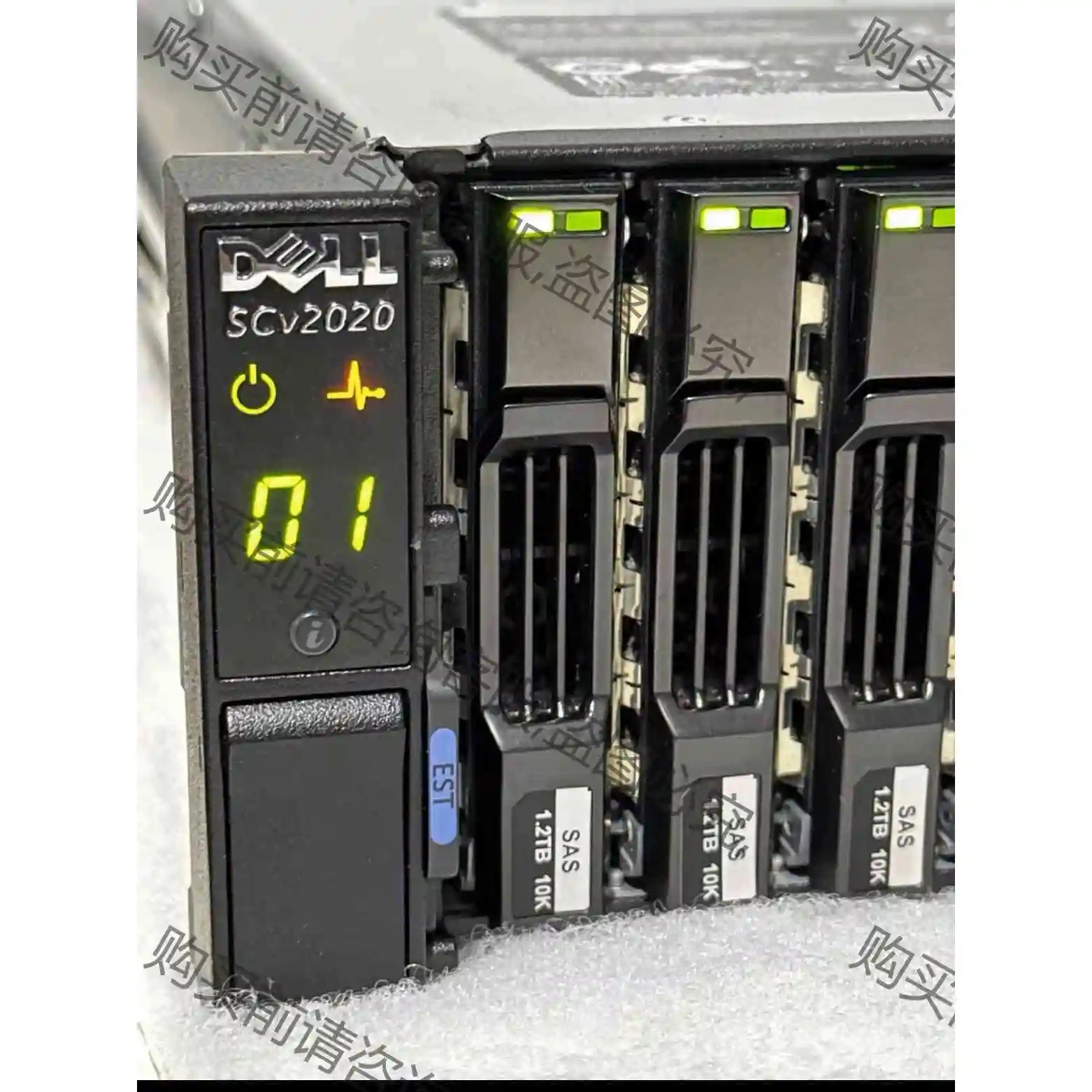 Dell/戴尔SCv2020 存储器 磁盘柜 双控制器双电源 议价产品 原装