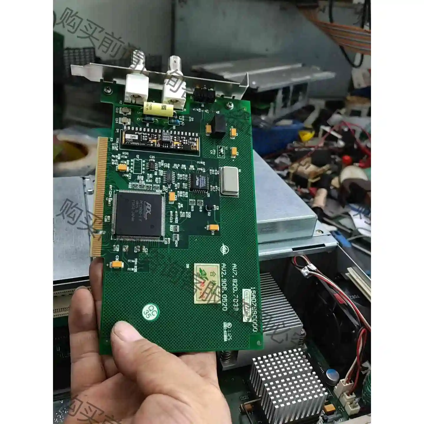 15AD79B0000西门zi工控机PCI卡，成色如图，功能包 议价产品 原装