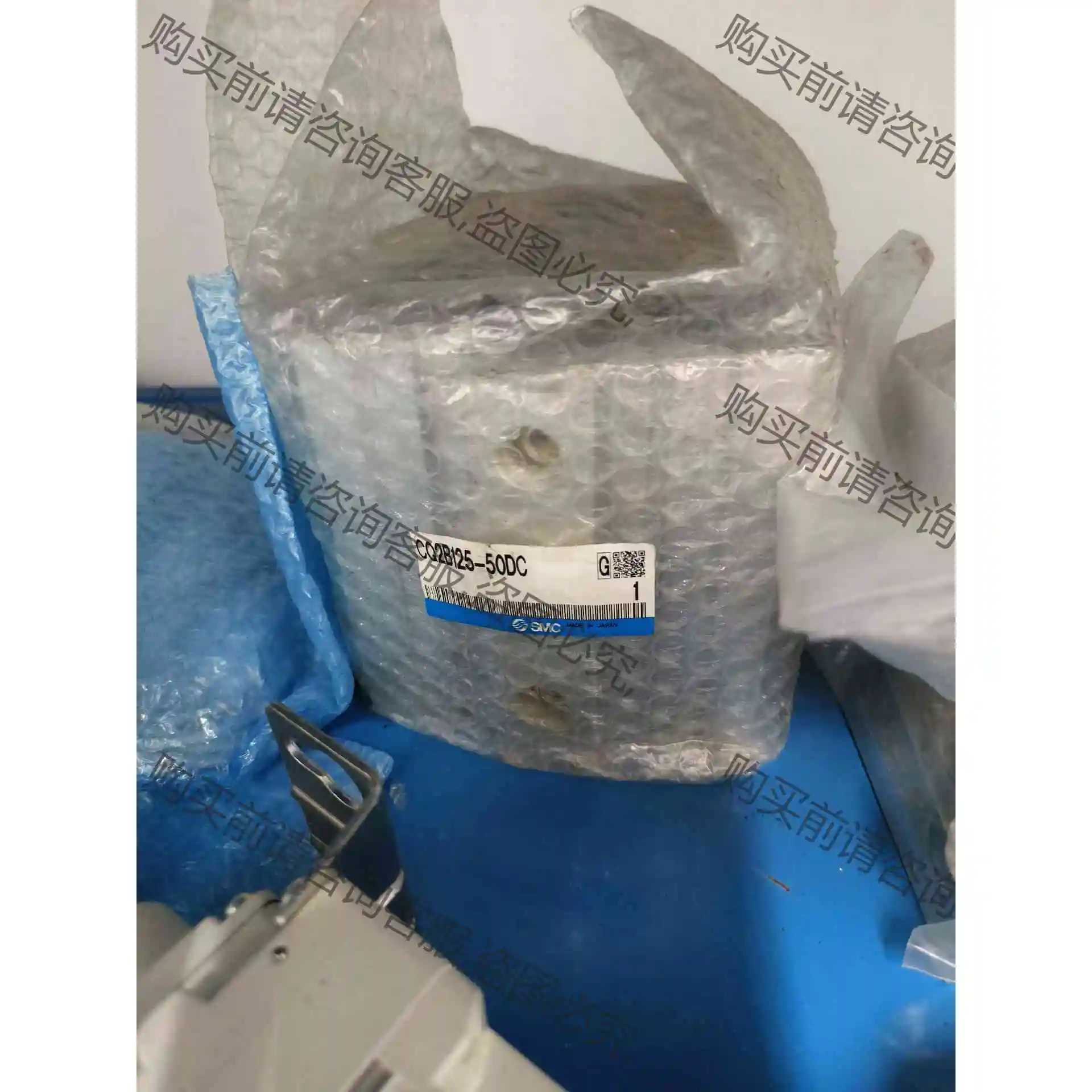 SM原装气缸CDQ2B125-50DC清库存1个 议价产品 原装拆机功能完好