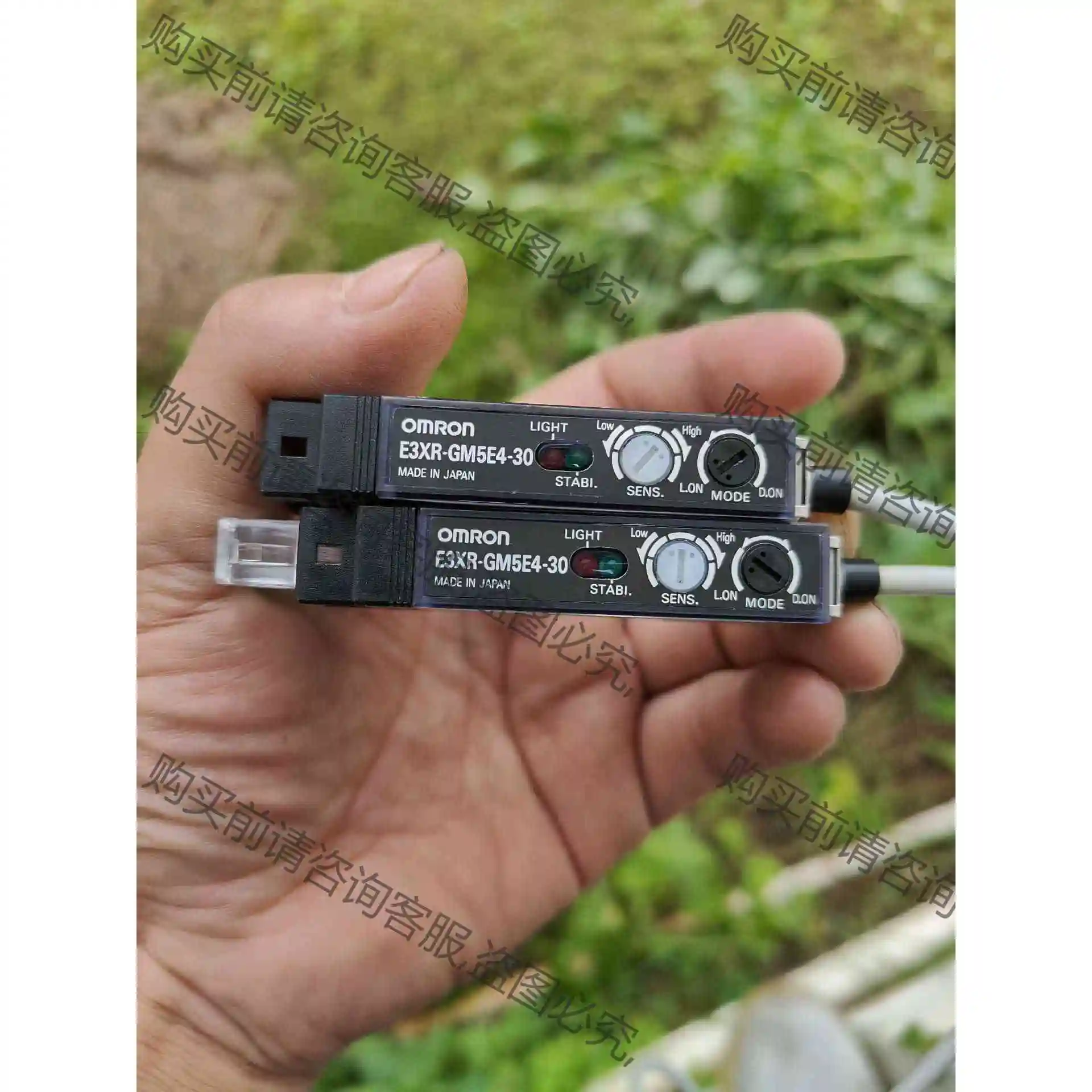 E3XR-GM5E4-30欧姆long光纤放大器，二手拆机，功能包 议价产品