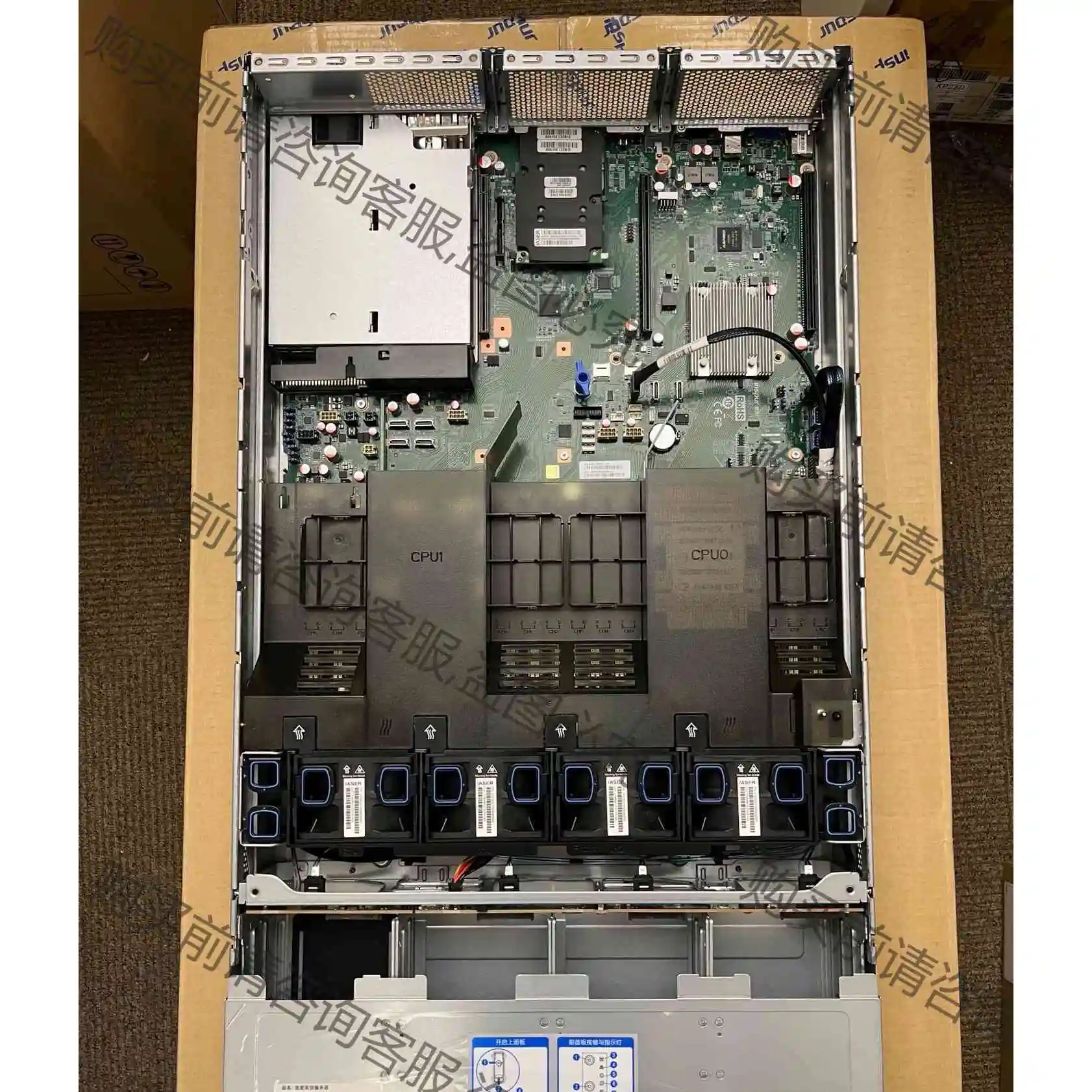 浪潮NF5280M5服务器 12*3.5盘位 1*散热器 议价产品 原装拆机功能