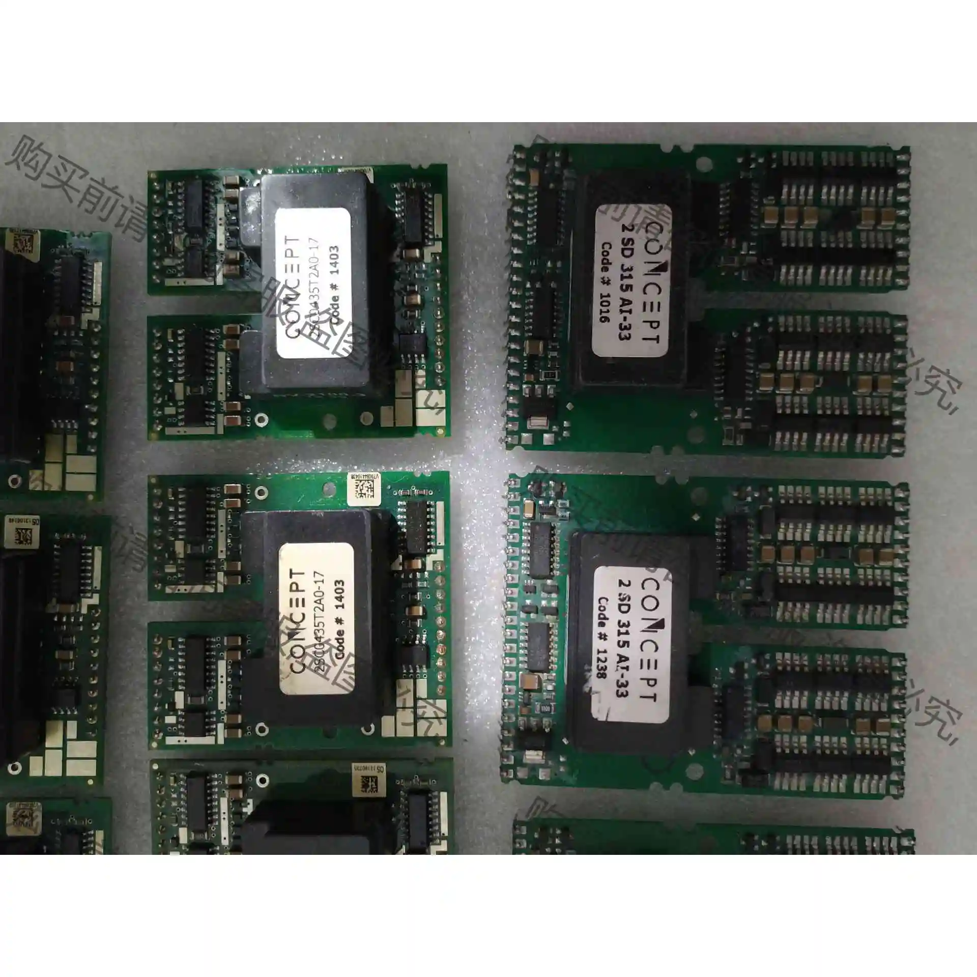 2SD315AI-33 CONCEPT CT-133-4-T 议价产品 原装拆机功能完好