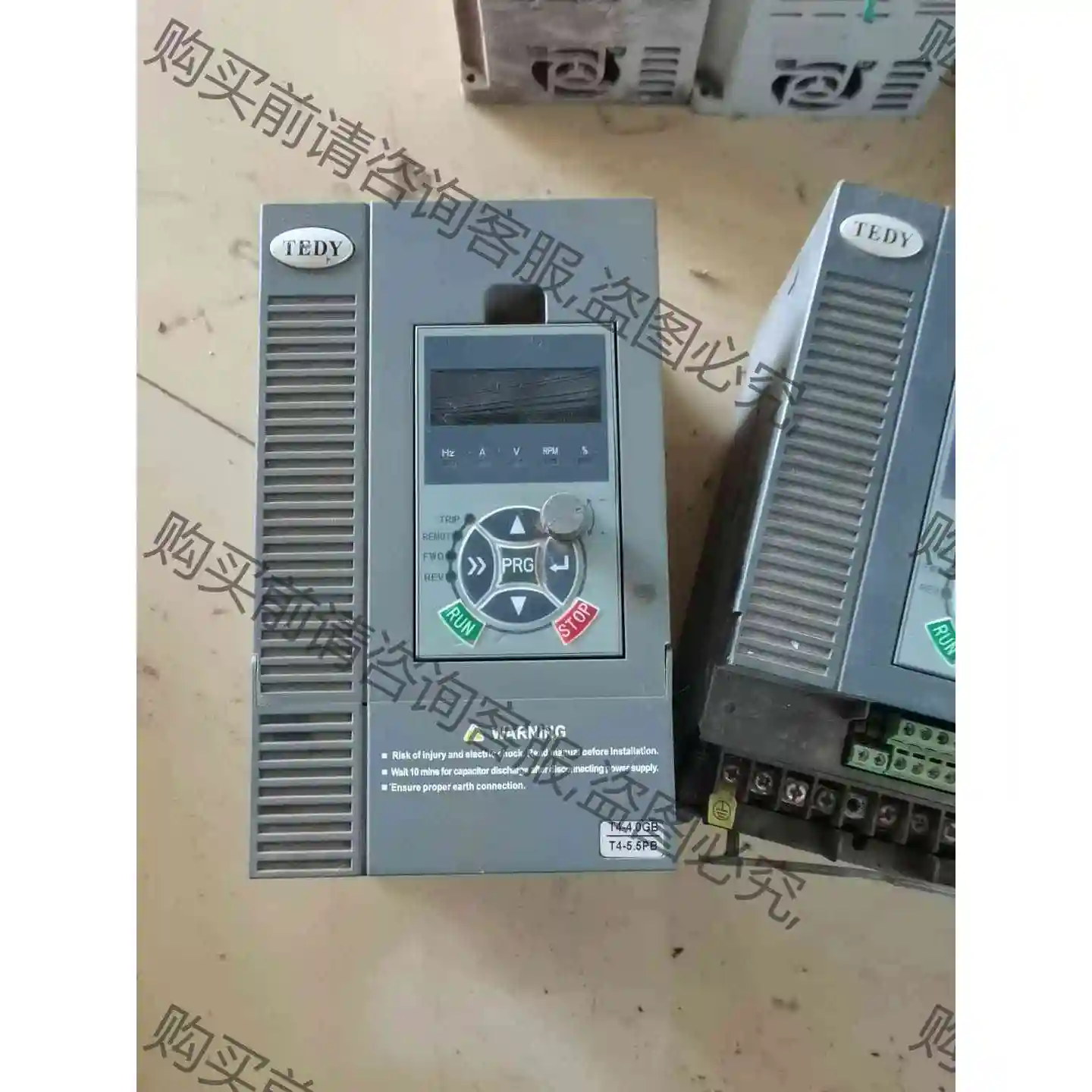 东渊变频器TEDY Dy 200-T41R5 GB 议价产品 原装拆机功能完好