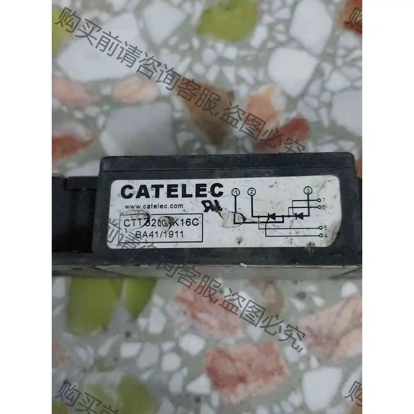 CTT320GK16C可控硅模块320A1600V ，实物上 议价产品 原装拆机功