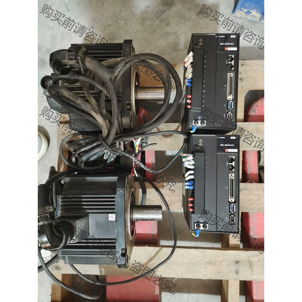 功能正常议价 2套RUKING 儒竞3千瓦伺服套装 SEA3-30HRCP