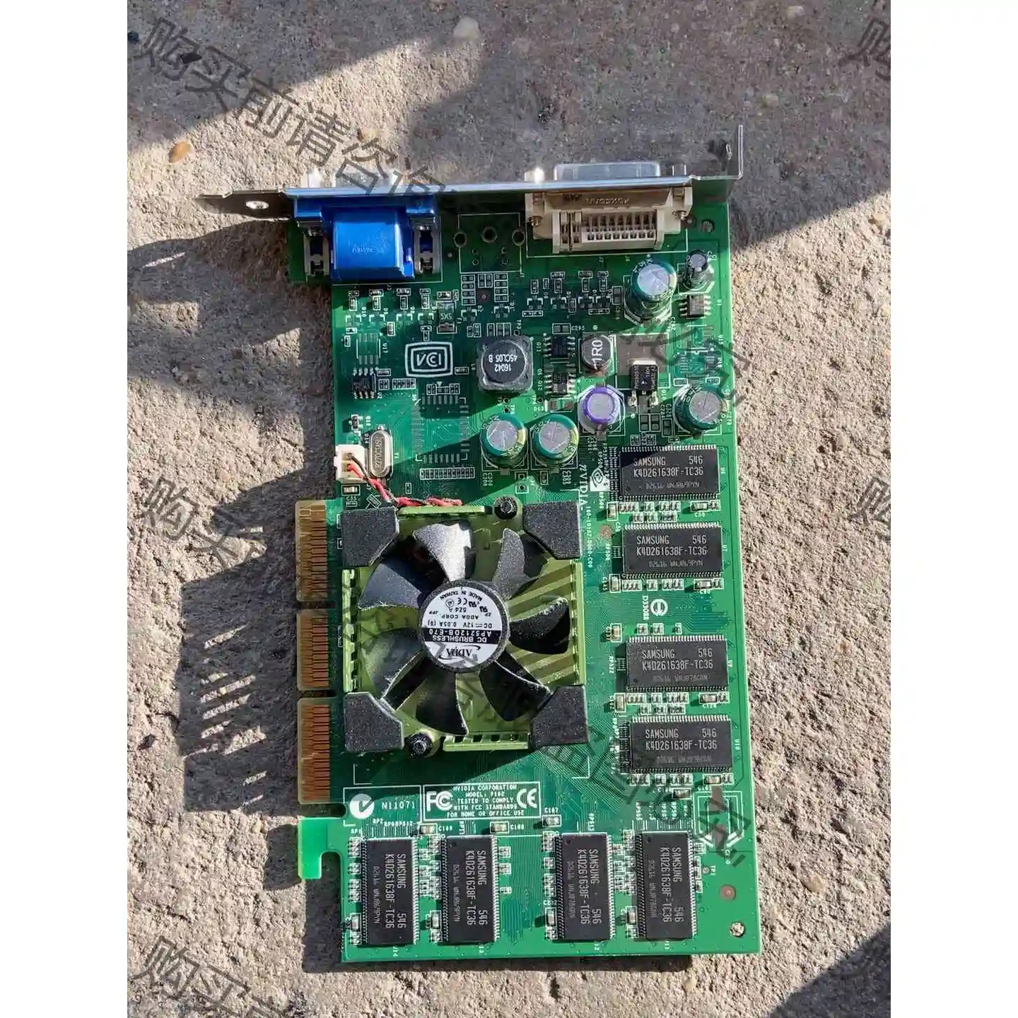 拆机显卡QUADRO FX500 128M 128BIT A 议价产品 原装拆机功能完好