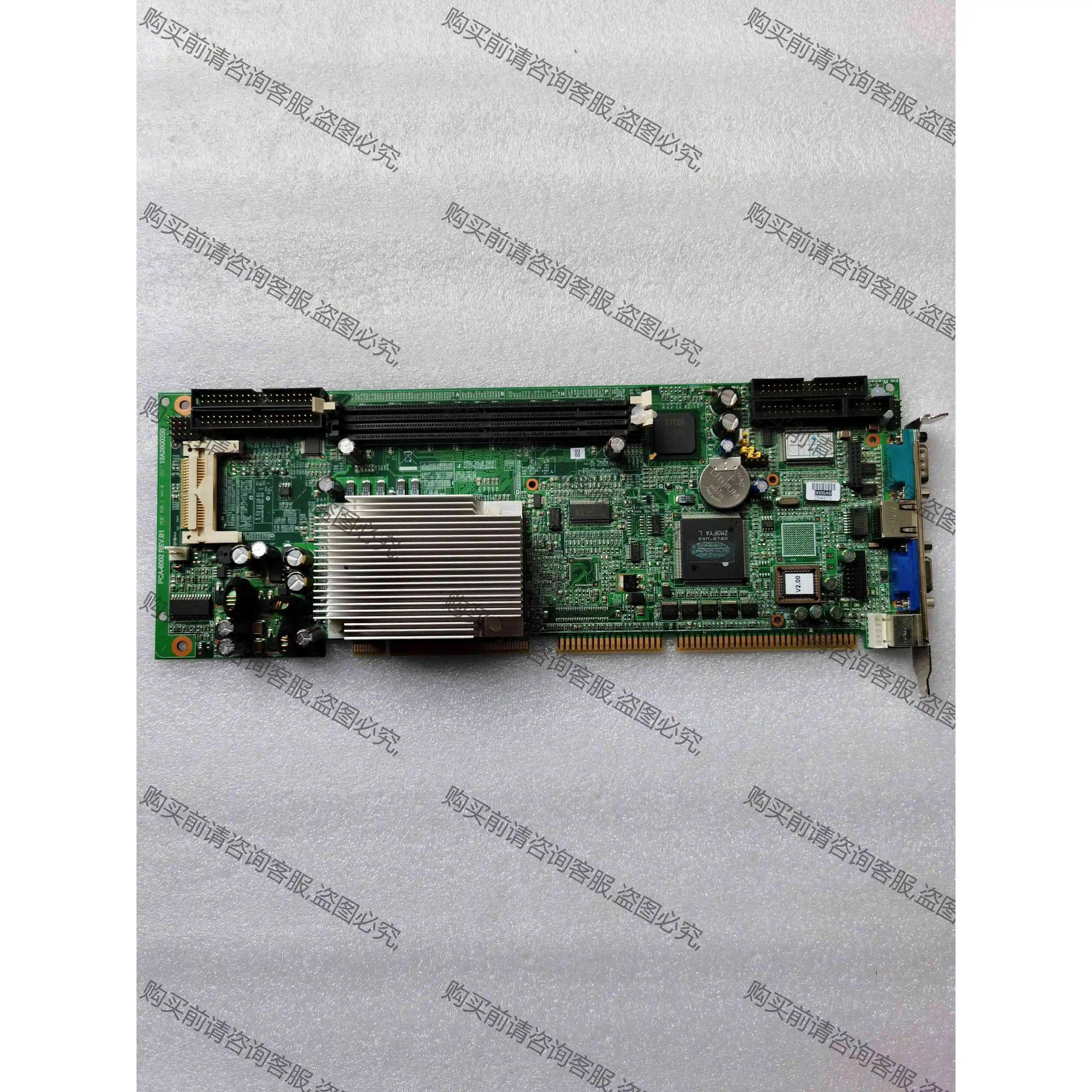 研华主板 PCA-6002VE PCA-6002 REV.B 议价产品 原装拆机功能完好