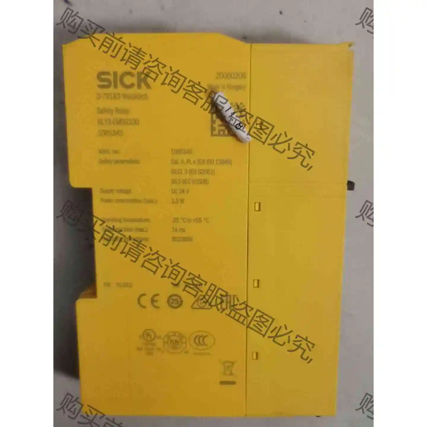 SICK安全继电器：RLY3-EMSS100 议价产品 原装拆机功能完好
