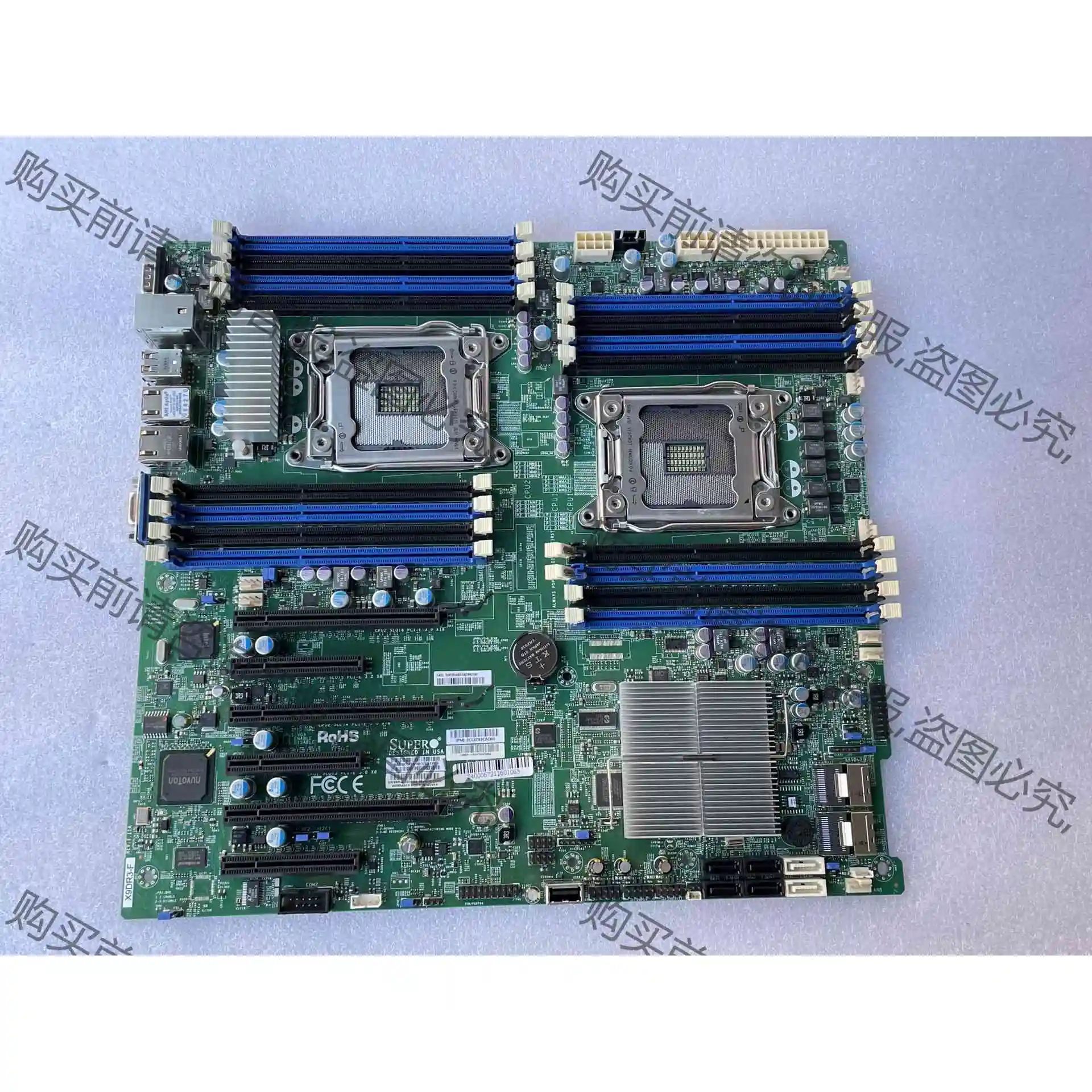 超微X9DR3-F 双路x79主板游戏多开手游模拟器ddr3 议价产品 原装