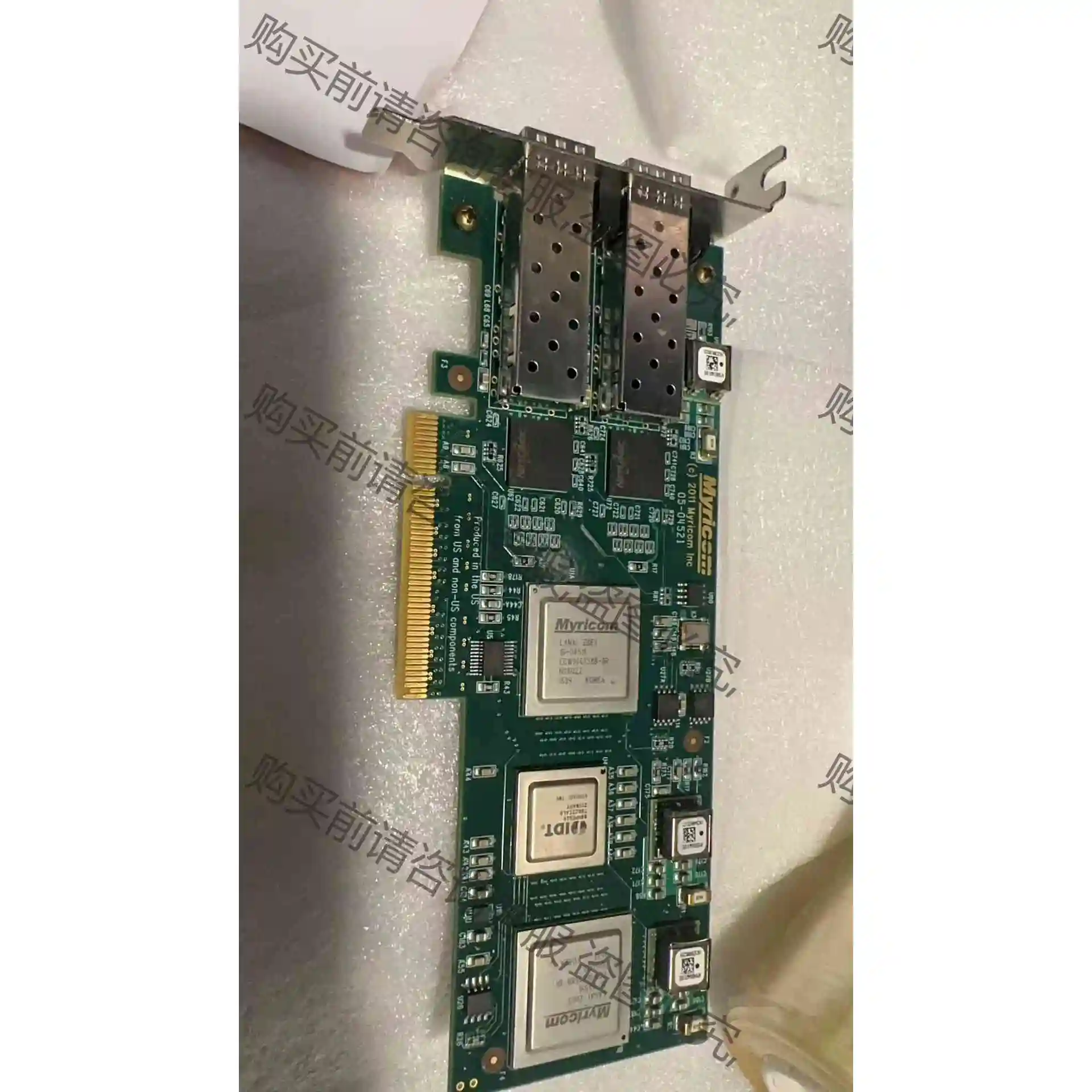 0144拆机Myricom 10G-PCIE2-8B2-2S 议价产品 原装拆机功能完好