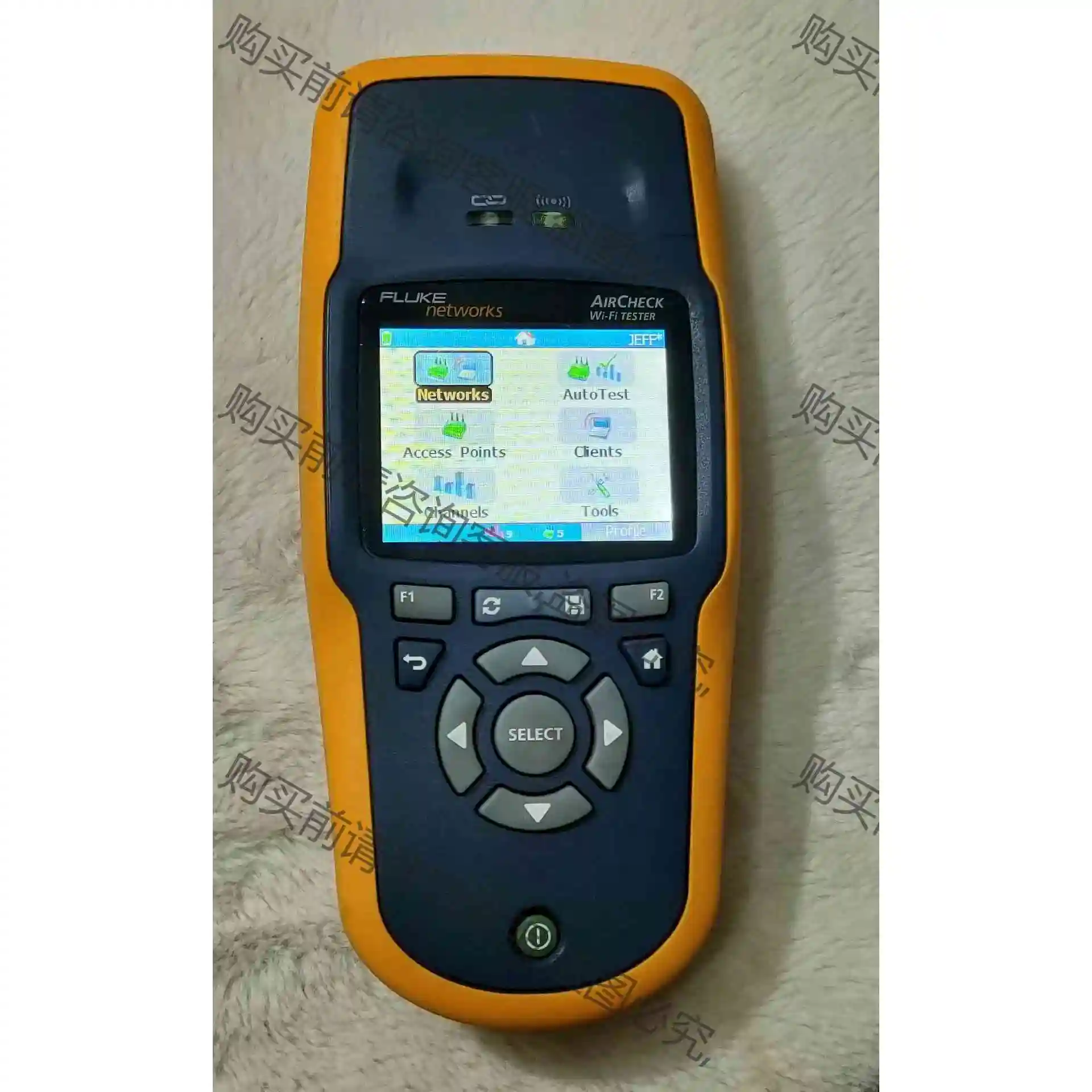 福禄克/Fluke AirCheck WiFi信号分析2.4 议价产品 原装拆机功能