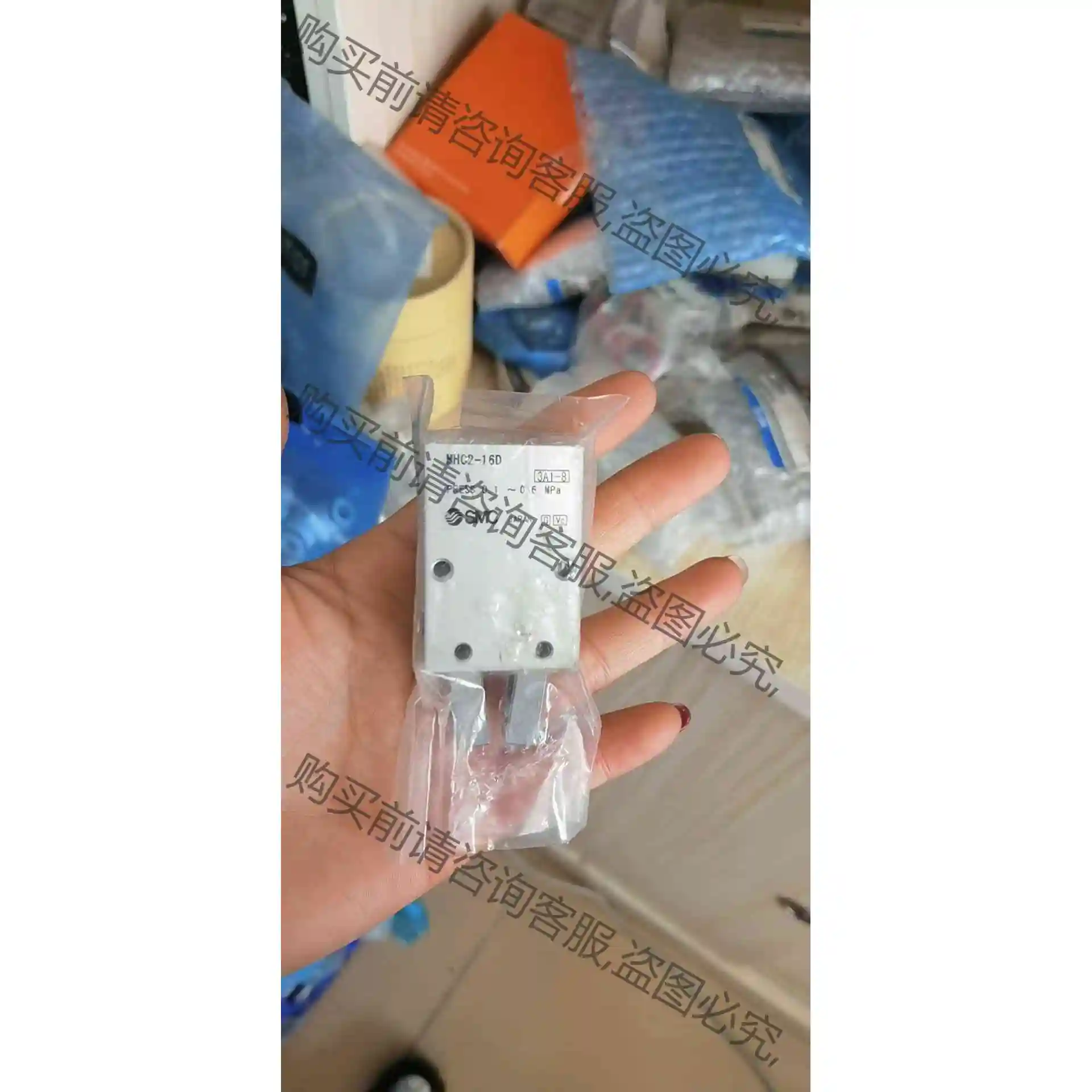 SM手指气缸MHC2-16D 原装正品 议价产品 原装拆机功能完好