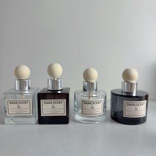 天然木球香薰木棒扩香木球带杆无火香薰精油扩香棒家居香薰配件