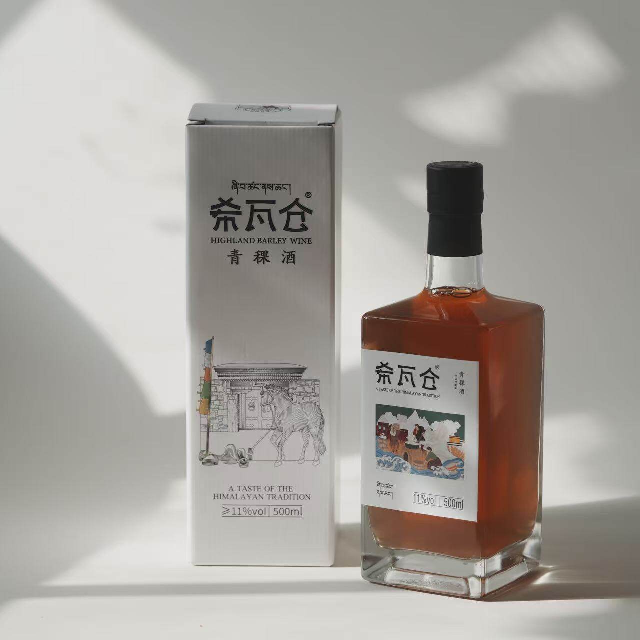 高海拔青稞酒藏族传统青稞低度酒