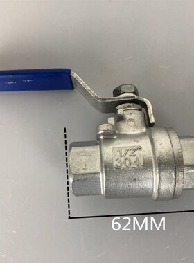 304不锈钢球阀 Q11F-16P重型内螺纹二片式球阀强泰牌