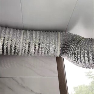 免打孔抽油烟机排烟管固定器排风管道支架铝箔软管卡扣免钉卡箍夹