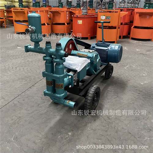 BW70型砂浆注浆泵 小型11kw电动高压注浆机 隧道加固用灌浆机厂家