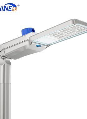 外贸新款户外LED路灯城市道路高杆灯七字造型别墅照明灯高流明45w