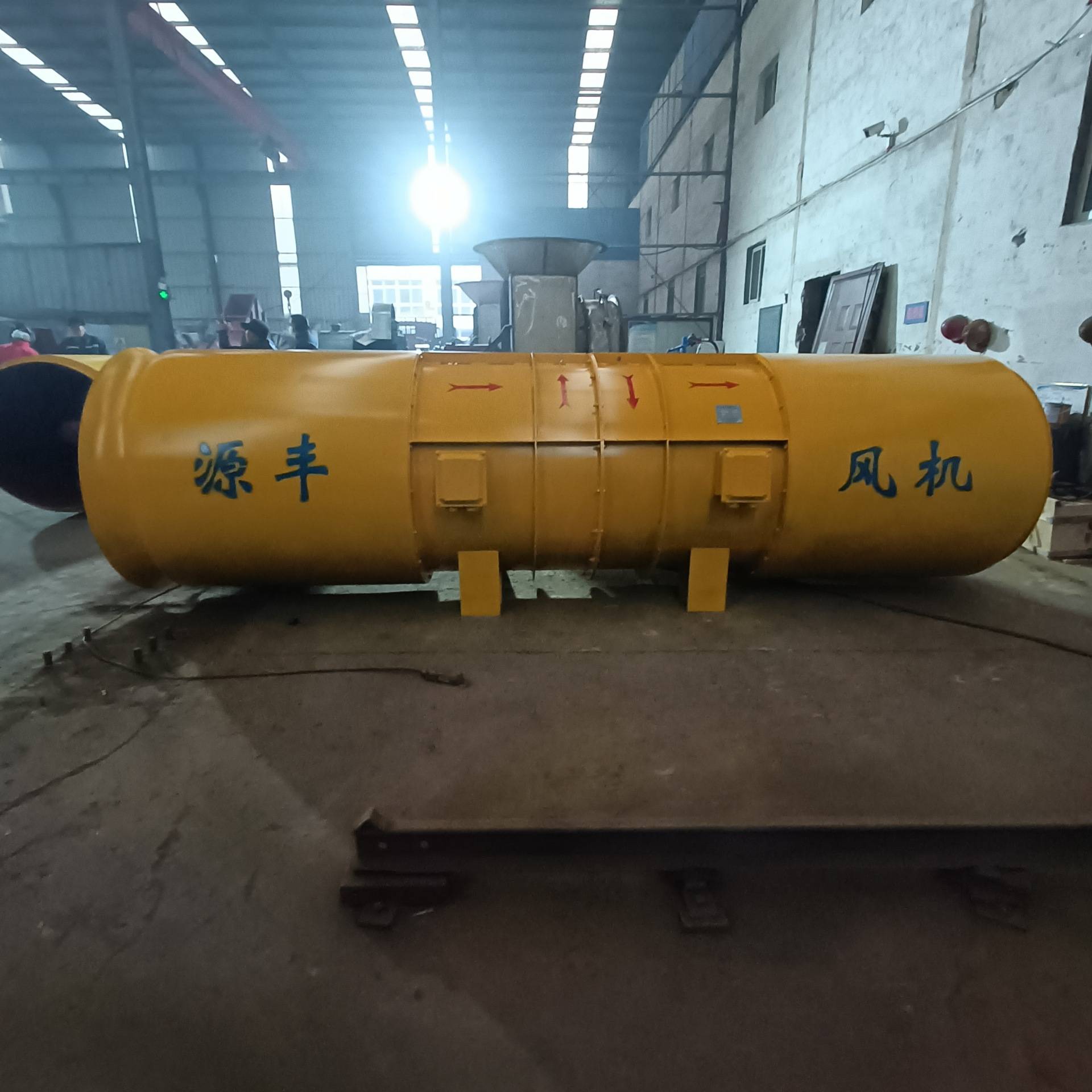 sdf-11.5#隧道风机对旋变频启动柜2×75kw功率防爆耐高温通风机