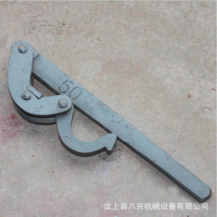 钻杆自由钳钻机钻井钻探工具自由钳耐磨不打滑深井钻