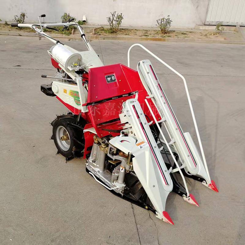 小型水稻割捆机 手推汽油青稞小麦割捆一体机