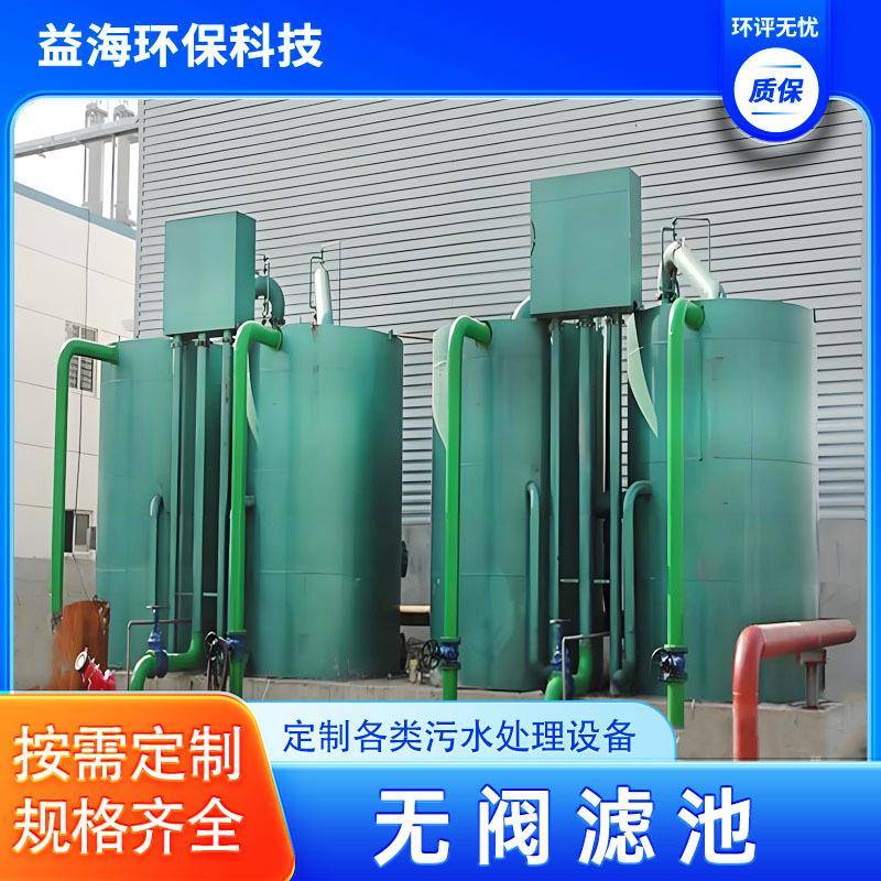 全自动无阀过滤器 河水井水重力式一体化滤池 污水处理过滤设备