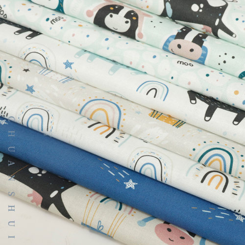 diy品牌可爱风农场服装纯棉布料