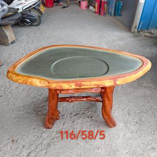 端砚绿端茶盘茶海家用中式简约茶台纯天然原石料自产自销一手货源