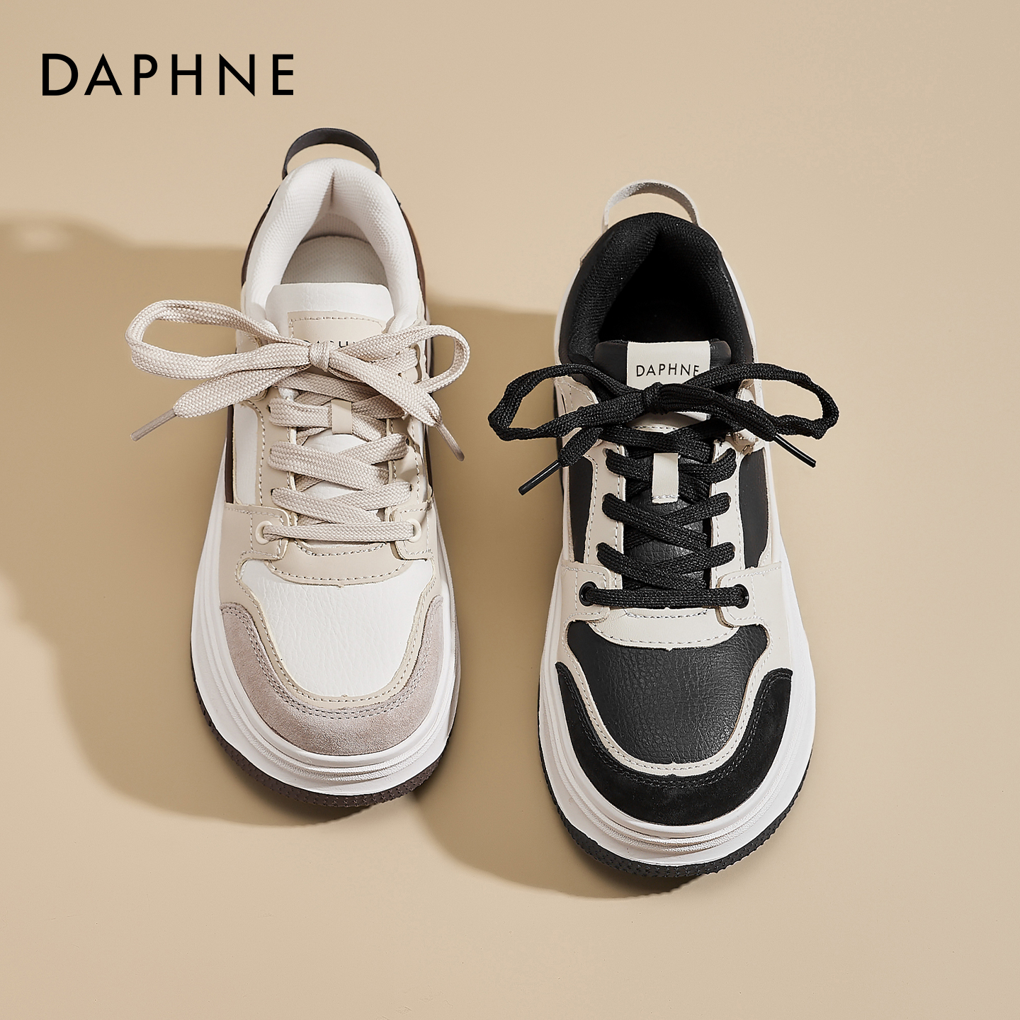 达芙妮厚底德训鞋运动板鞋