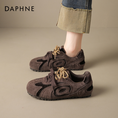 复古做旧德训鞋，小众设计感。