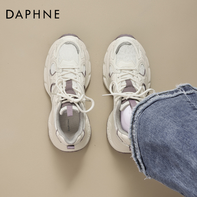 达芙妮老爹鞋女增高厚底运动鞋
