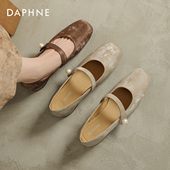 女新中式 2026新款 玛丽珍鞋 达芙妮单鞋 子冬季 法式 平底旗袍国风春季