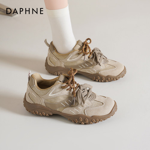达芙妮厚底德训鞋休闲运动鞋子女