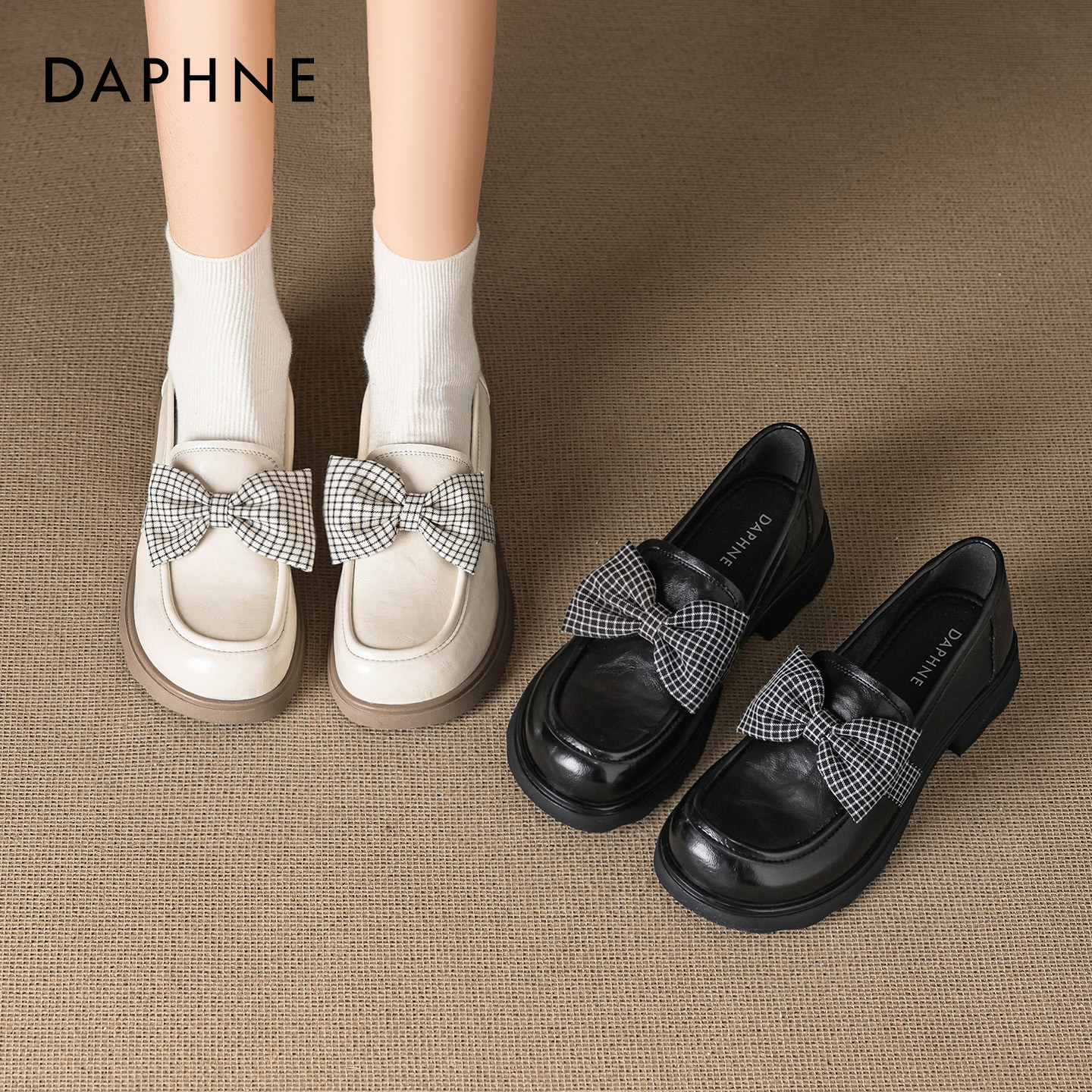 巨好看乐福小皮鞋英伦学院不累脚