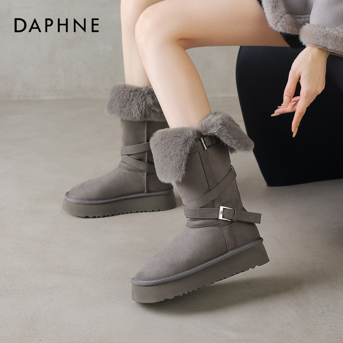 达芙妮官方正品女鞋