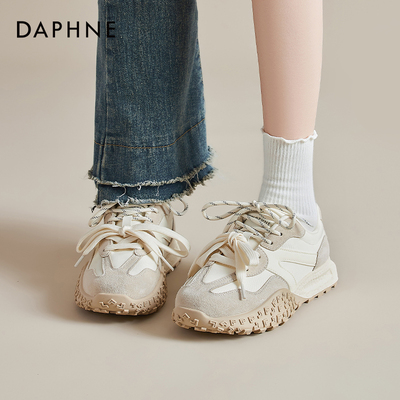 达芙妮芭蕾风德训鞋女厚底