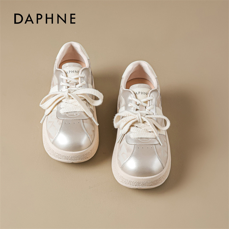 达芙妮德训鞋女2026新款春季厚底增高时尚休闲鞋百搭阿运动甘板鞋,女鞋,德训鞋,淘宝优惠券,粉丝福利购,淘宝优惠卷