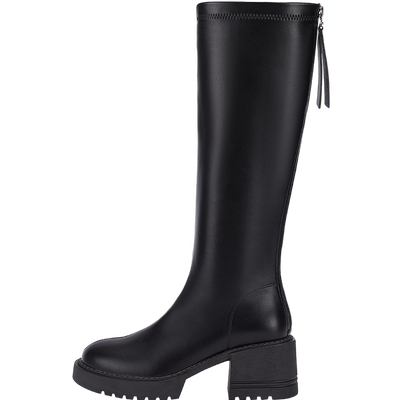 骑士靴子粗跟长筒靴达芙妮时尚