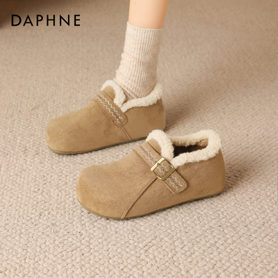达芙妮勃肯鞋女厚底2025新款冬季