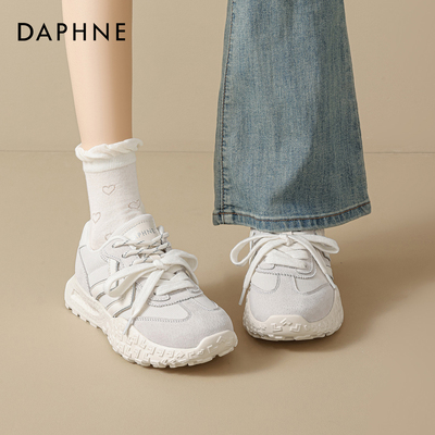 【达芙妮】阿复古甘德训鞋女新款