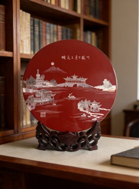 扬州漆器漆器摆件伴手礼旅游商务