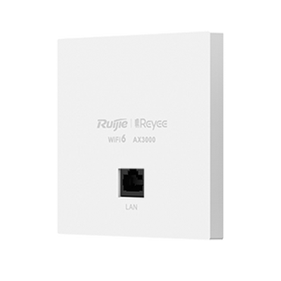 Ruijie锐捷睿易无线WiFi6面板AP RG-EAP162E 3000M双频5G 86墙面全屋wifi覆盖大户型别墅酒店组网 官方旗舰店
