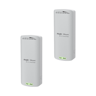 Ruijie锐捷睿易无线网桥RG-YST250F套装 室外电梯井WiFi大功率远距离500米点对点桥接2.4G单频300M官方旗舰店