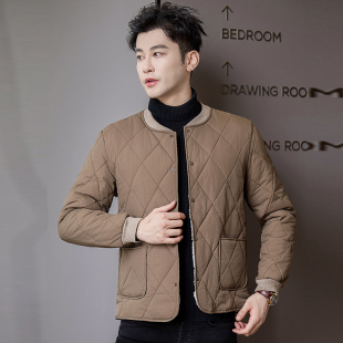棉衣男加绒加厚中老年爸爸装 棉袄 内胆保暖羽绒棉服外套爷爷轻薄款