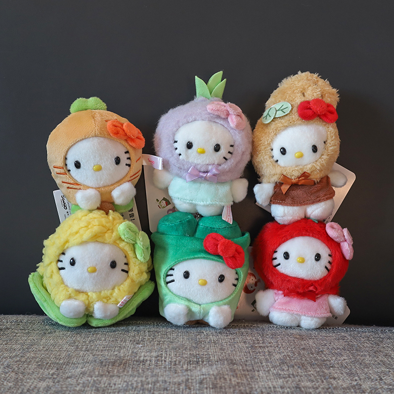 可爱蔬菜Kitty包包挂件玩偶公仔