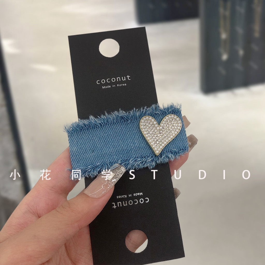 甜美精致浅牛仔蓝毛边磨毛爱心珍珠闪钻兔子粉色字母BB夹发夹边夹,饰品/流行首饰/时尚饰品新,发饰,淘宝优惠券,粉丝福利购,淘宝优惠卷